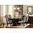 Rectangular Double Pedestal Table with Extension Leaf