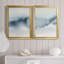 Summer Rain I - ensemble de 2 reproductions d'art sur toile encadrées-61455558-61455559