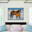 Bloc de bois Getty Horses-867486671