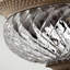 Bellville Glass Flush Mount-9580061-9580060