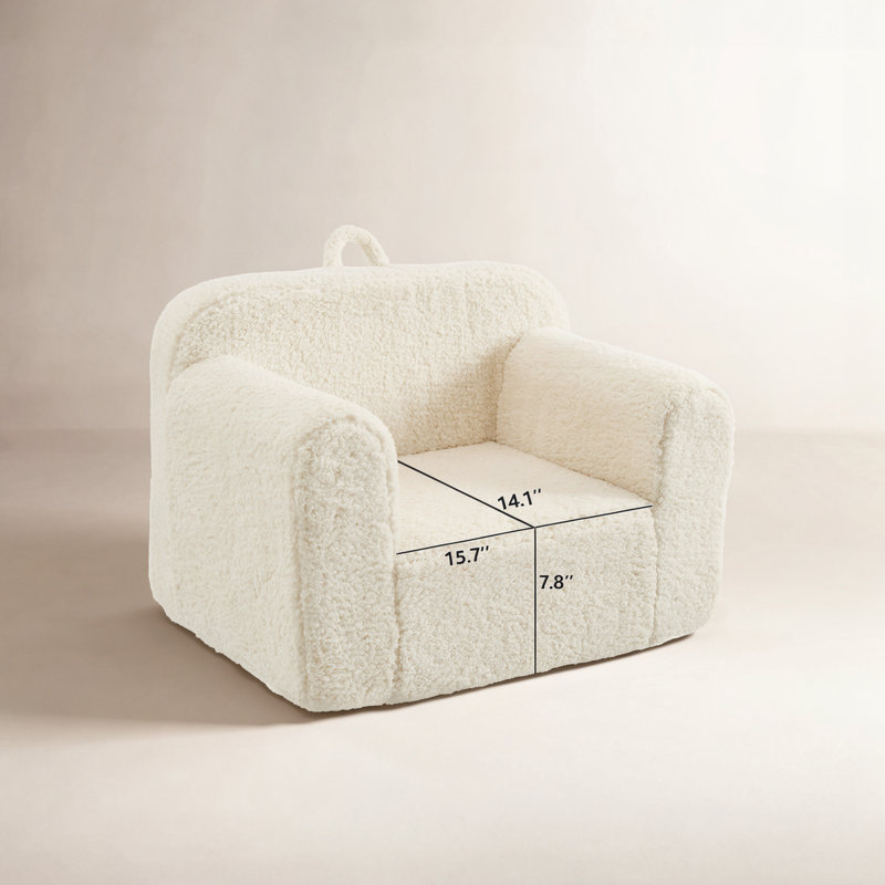 Alexia Kids Club Chair, Beige