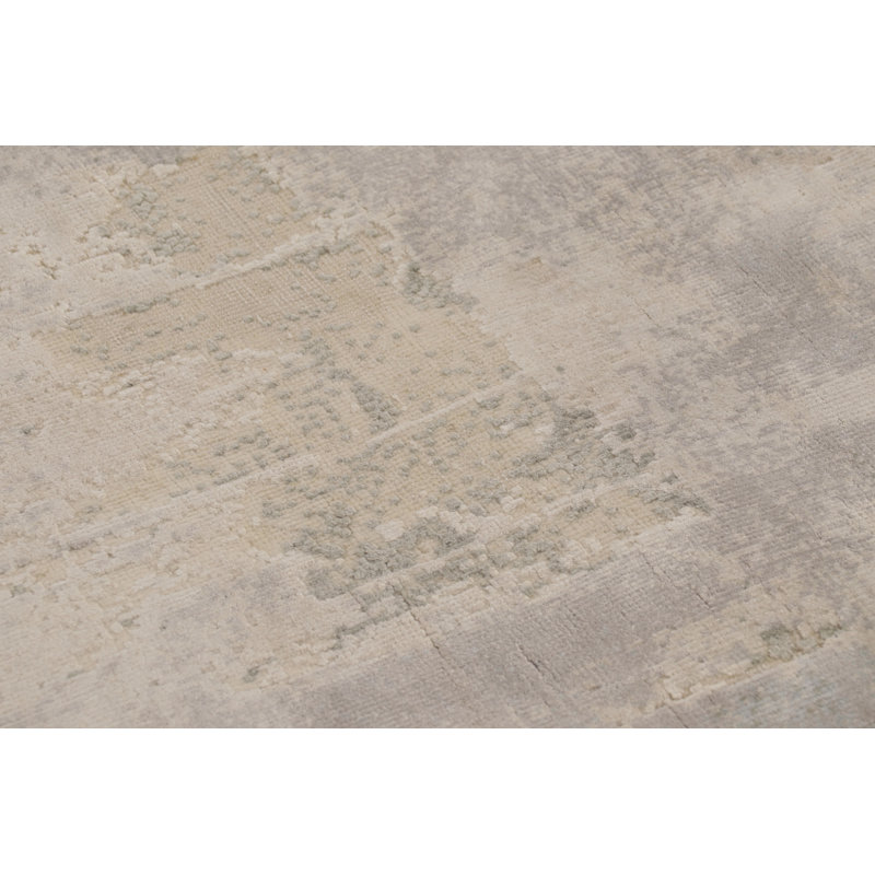 Modern One-of-a-Kind 7'1X9'11 Hand Knotted Area Rug
