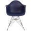 Chaise en plastique Herculaneum avec base chromée-24628023