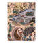 Mialyn Oriental Area Rug in Blue