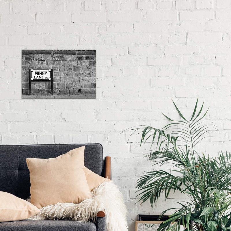 Penny Lane by Honeymoon Hotel - No Frame Print on Canvas, 66.04 cm H x 45.72 cm W x 1.91 cm D