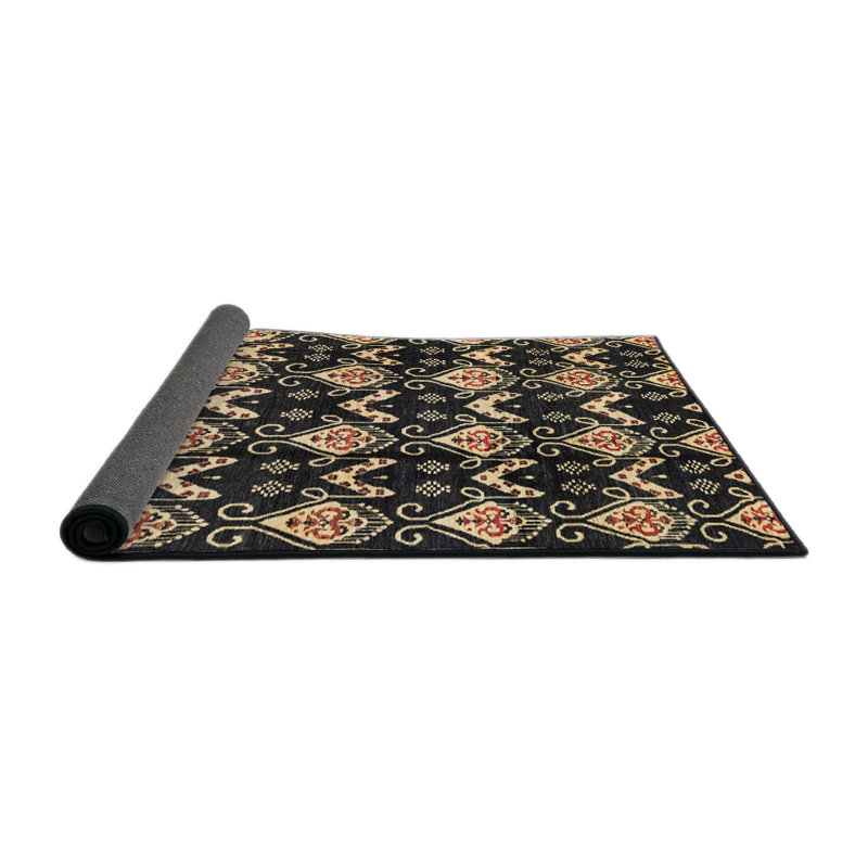 Tapis abstrait moderne 3231, Rond 5 pi