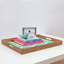 Plateau de table repose-pieds/café en poudre-43307056