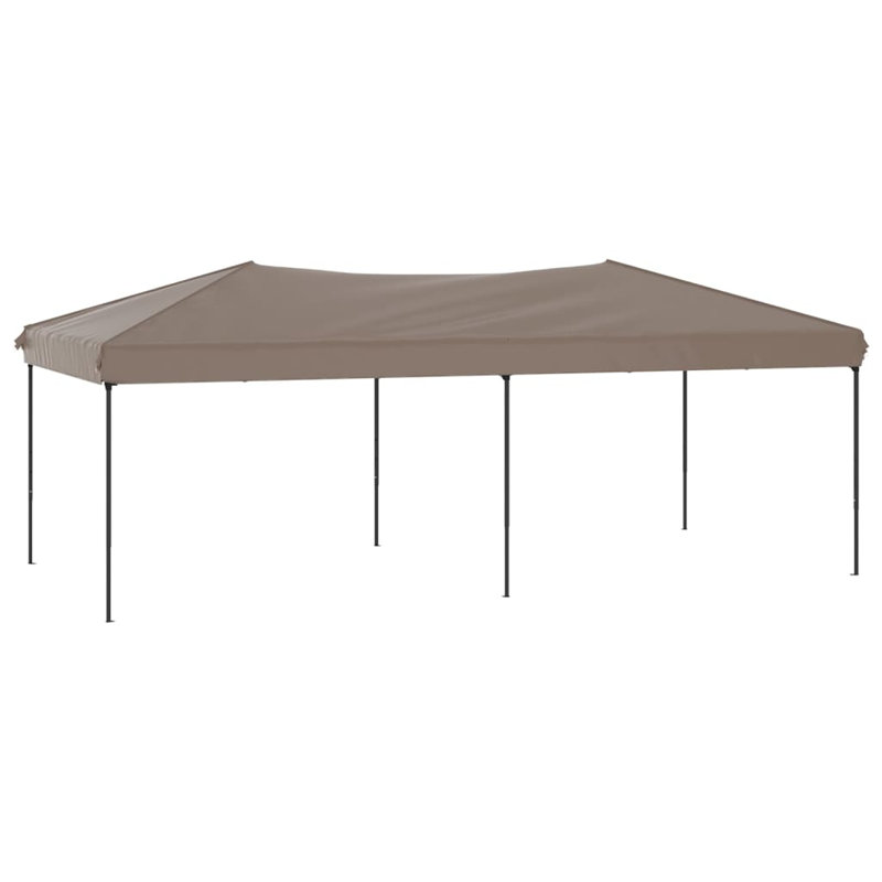 6m x 3m Steel Canopy, Taupe
