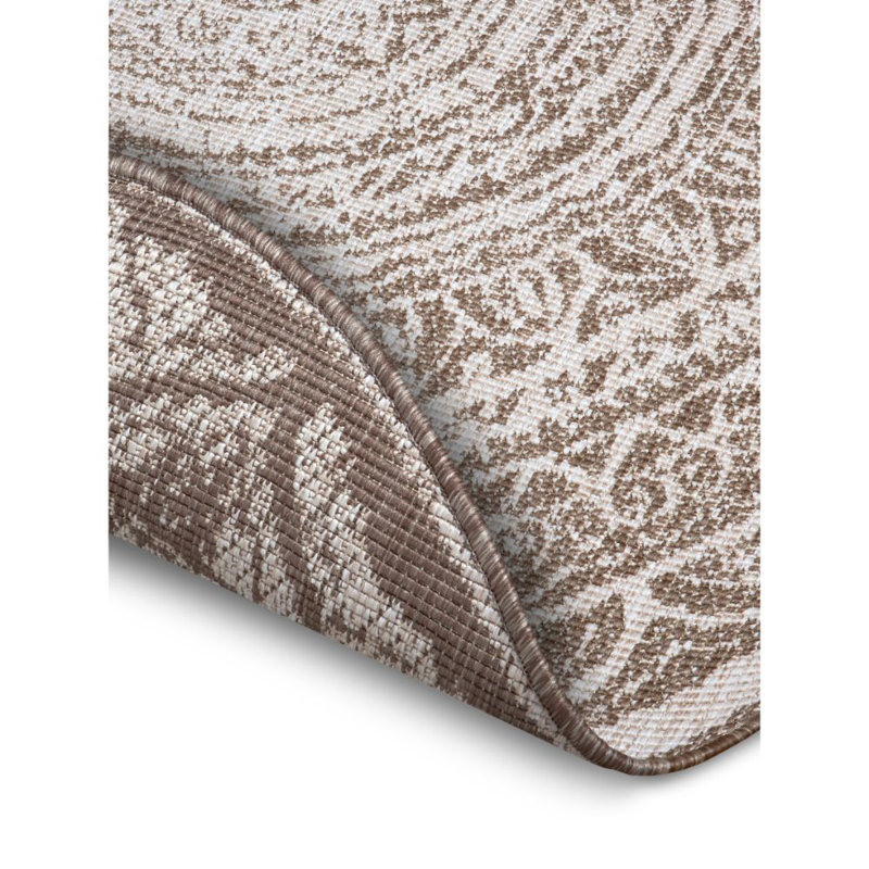 Siruma Flatweave Grey Rug, Round 140cm