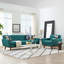 Ensemble de fauteuil et canapé capitonnés 2 pièces Modway Engage-1418301526