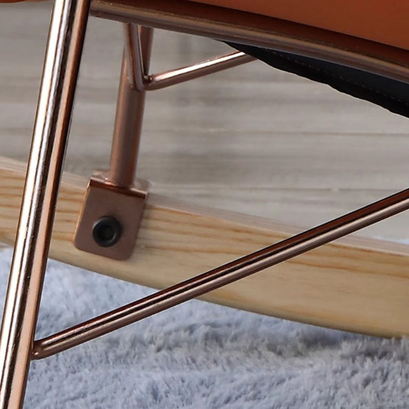 Chaise berçante de luxe italienne