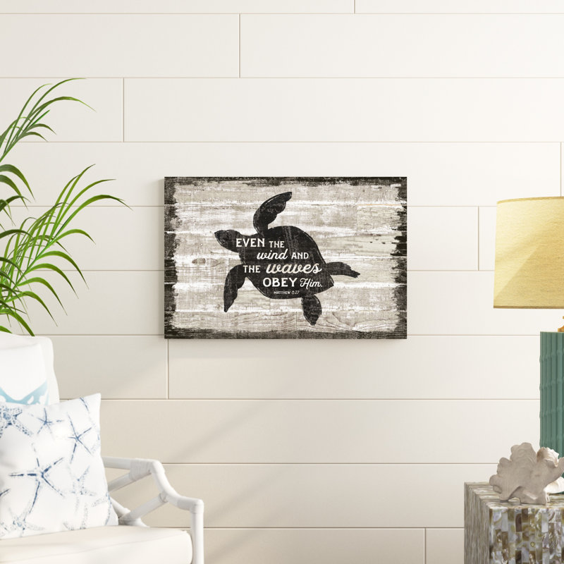 " Driftwood Coast Scripture III ", 20" H x 30" W