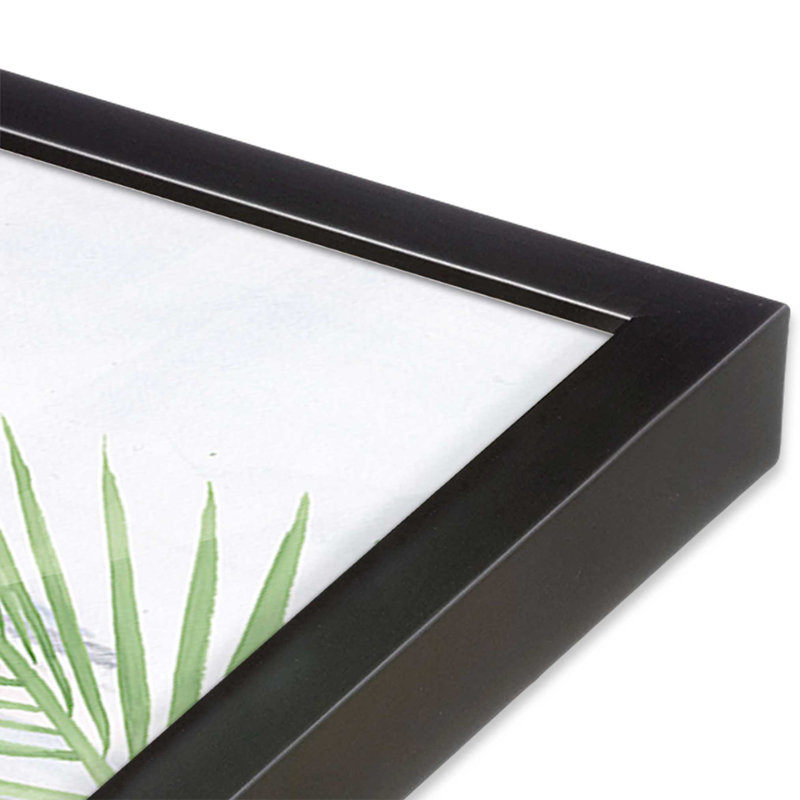 Holiday Surfboard by the Sea Print, Weathered Zinc Framed, 15.25" H x 12.25" W