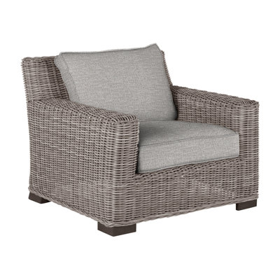 Rustic Woven Lounge Chair