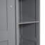 Full Size Murphy Bed Wall Bed with Shelves and LED Lights,White(OLD SKU:LP000694AAK-1)-314015751