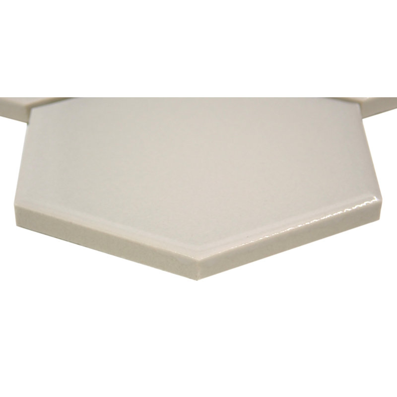 Catch™ 10 In. X 12 In. Glossy Porcelain Wall Tile (8.58 Sq. Ft./Case), Fawn