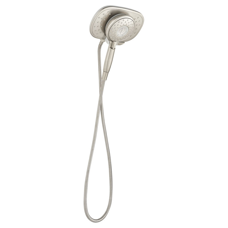 Tête de douche 4-en-1 4 fonctions American Standard Spectra Plus Duo, Nickel brossé, 1.8 GPM