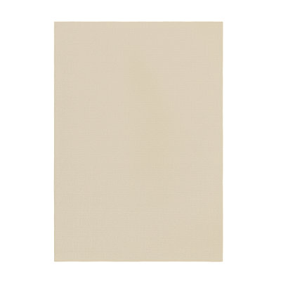Grand tapis 6 x 9 traditionnel uni texturé lavable pour la salle à manger
