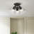 Sanes Large 3-Light 14.5" Semi Flush Mount-724339702