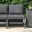 Chaise de patio avec coussins