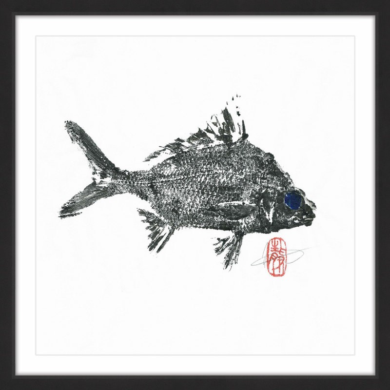 " Small Silver Bream " by Andrew Clay, 12" H x 12" W x 1.5" D
