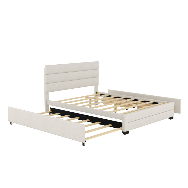 Lit Carico, Beige, Lin lin