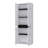 Multistorage Kitchen Pantry With 5 Shelves And 4 Doors, White/Black
