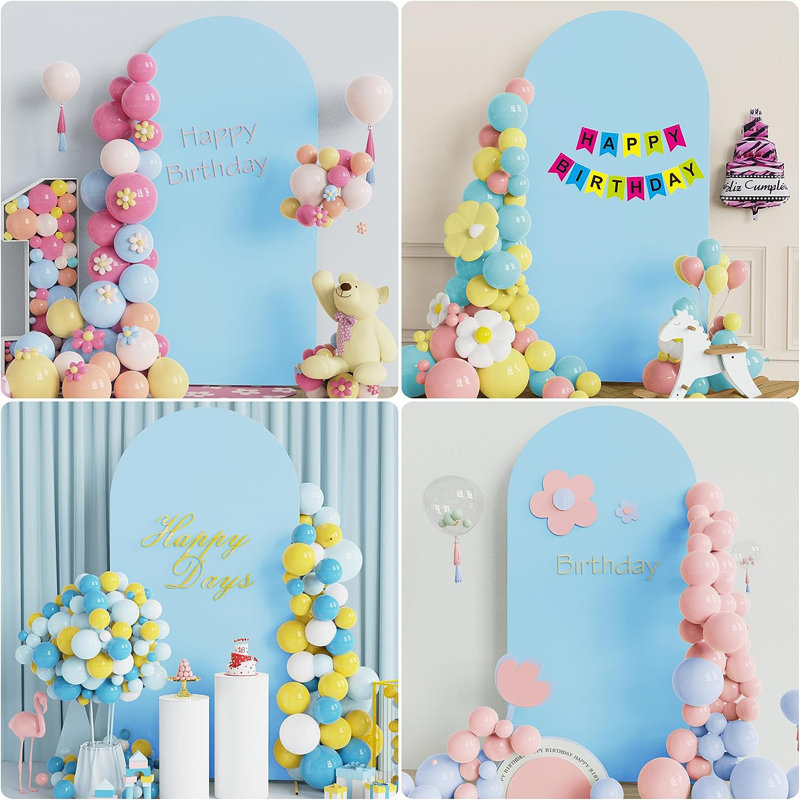 Plastique, H 79,2 po x l 39,6 po x P 5 po, Bleu cendré