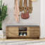 Banc de rangement pour chaussures 9 paires