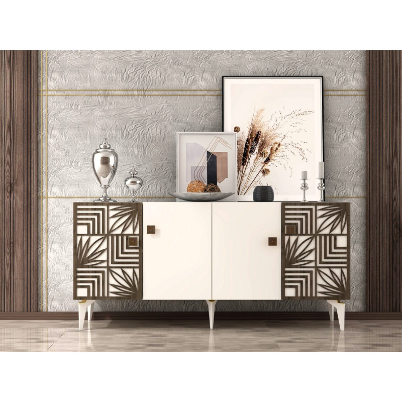 Olivia 150cm Console Table, White