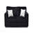 Loveseat  Black