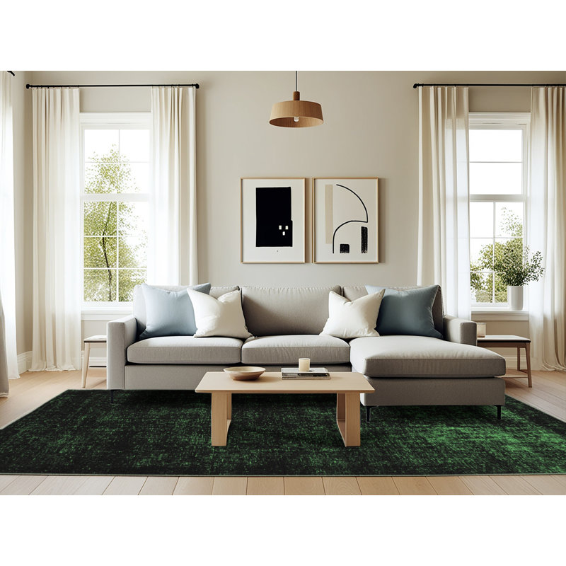 Abstract Indoor Rug, Rectangle 6' x 9'
