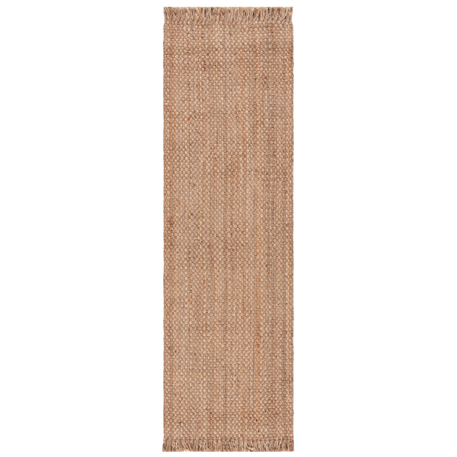 Parkerfield Handmade Flatweave Jute/Sisal Natural Area Rug, Runner 2'6" x 10'