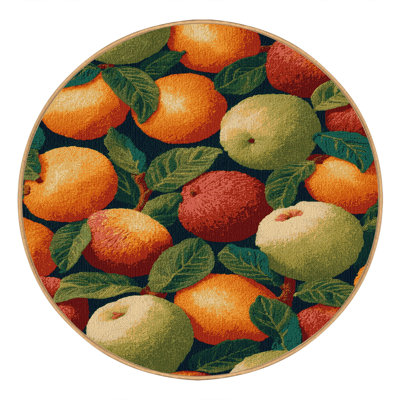  Tapis lavable avec fruits Aprium