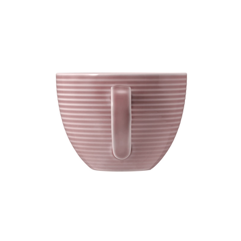 Beat 18 Piece Bone China Dinnerware Set, Service for 6, Pink