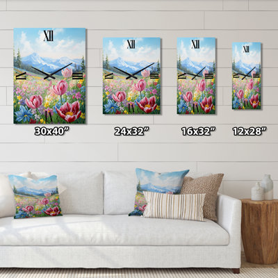 Codi - Tulips Wall Clock