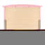 Miroir orné rose G5404-m de Glory Furniture - 36,37 po Profondeur, largeur 1,98, hauteur 34,38, masse 21,16 lb