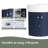 16"Corner Bathroom Vanity, Single Wall-Mounted Bathroom Cabinet with Ceramic Top