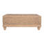 Table basse tropicale avec rangement 48 po Tropical