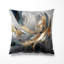 Formes abstraites et lignes infinies I Coussin décoratif - Coussin à formes abstraites-135801185