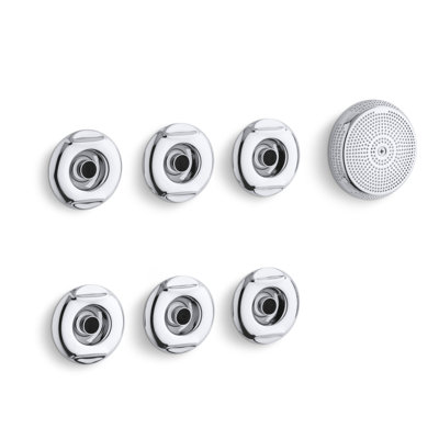 Flexjet Whirlpool Trim Kit with Six Jets