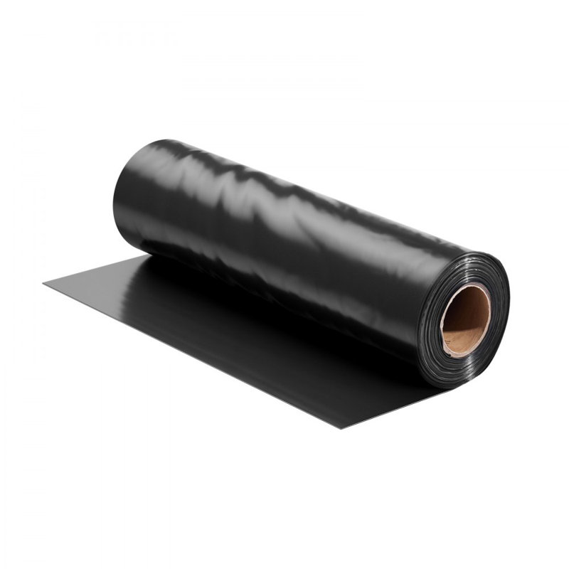 10' x 100' Plastic Sheeting Heavy Duty, 6 Mil Thick Plastic Sheeting Roll, Plastic Drop Cloth Painters Tarp Covering for Crawl Space Vapor Barrier, Black and White Double-Sided, Multi-Purpose