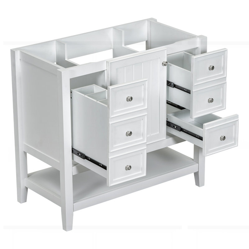 Meuble-lavabo 36 po sans lavabo, Blanc