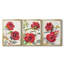Hibiscus Glow I - Toile tendue avec châssis sur mesure - 3 pièces-1530848224-1530848232