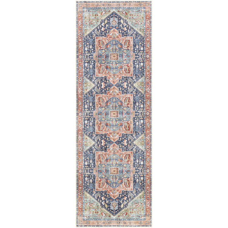 Heyward Oriental Indoor Rug, Runner 2'7" x 7'10"