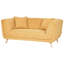 Sofa 2 Seater Temira Fabric Green with Ottoman-1158822976