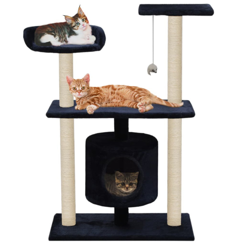 Alysa 95cm H Cat Tree, Blue