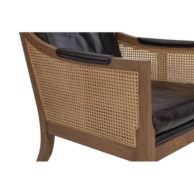 MS Upholstery Leather Armchair