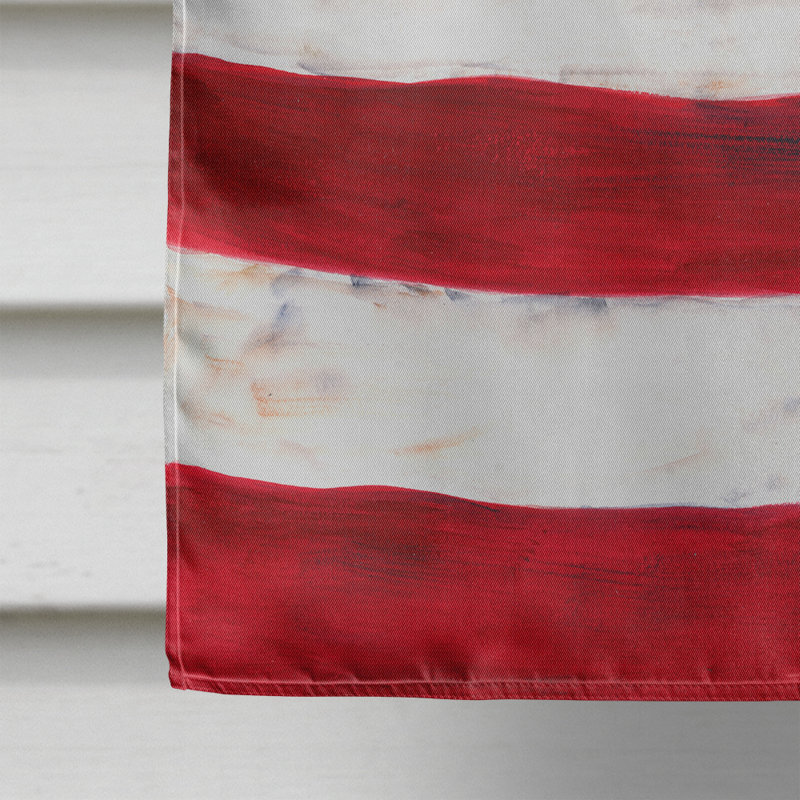 Polyester à 2 côtés 28 x 40 po drapeau maison, Sloughi