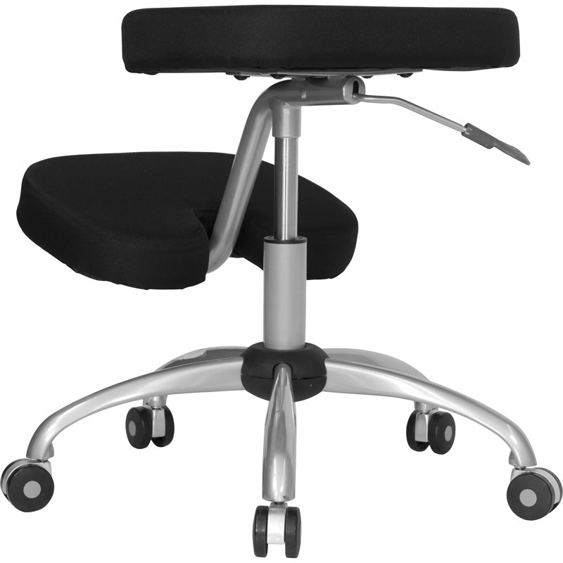 Chaise pour genou mobile avec double roue Woodrum